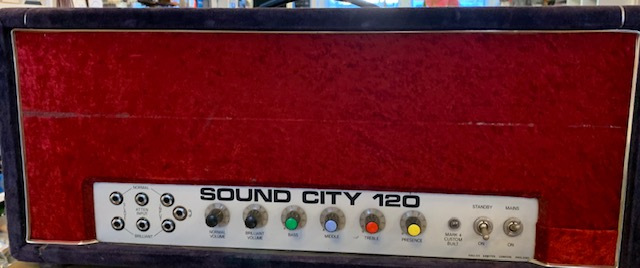 SOUND CITY 120 Röhrentop 60´s 299,00 €